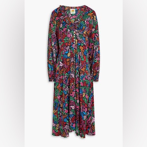 FARM Rio Multicolor Long Sleeve Dress - Picture 2 of 7